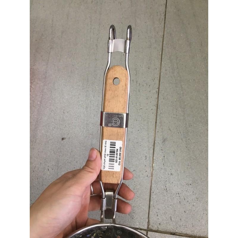 Vá trụng phở inox lỗ nhỏ