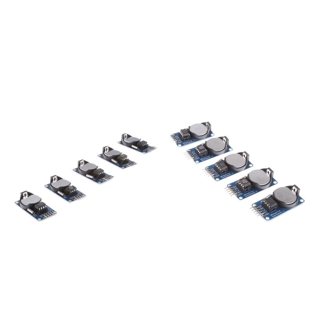 10pcs Real Time Clock Module 31 8-bit RAM Memory for Replace DS1302