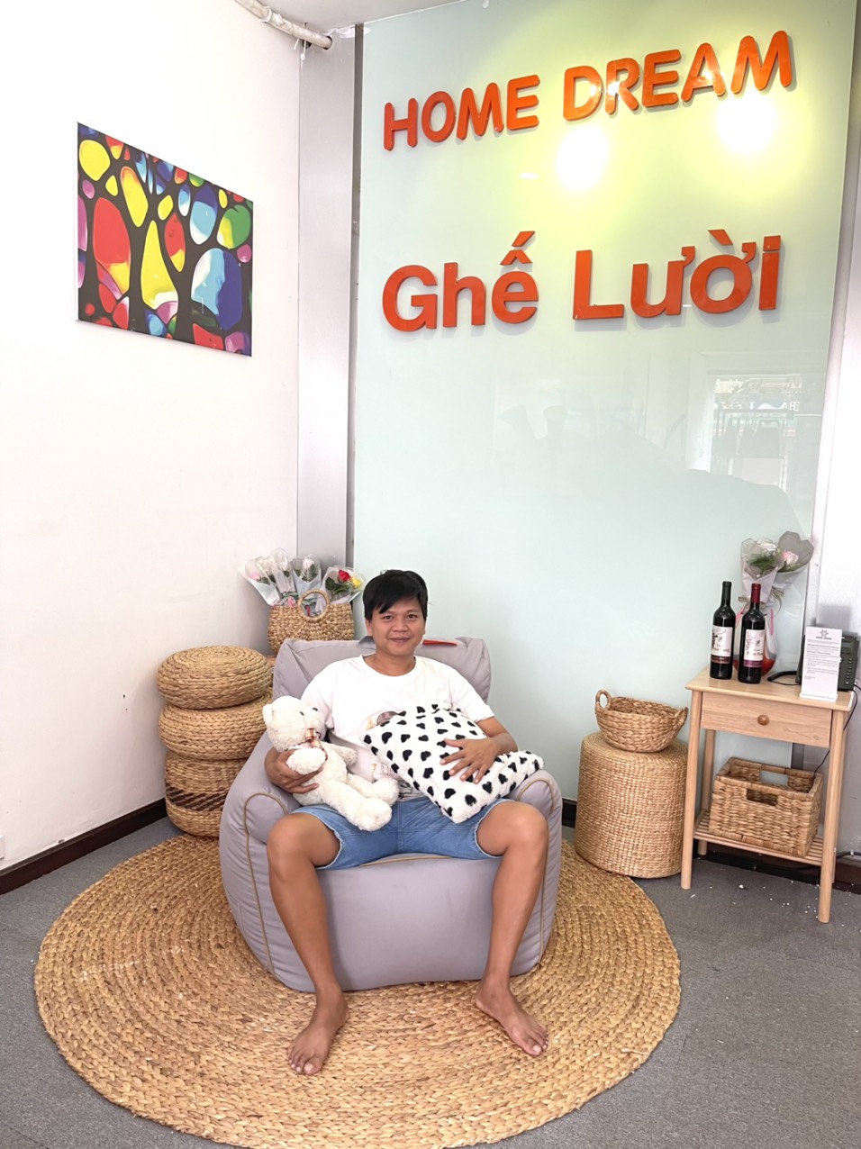 Ghế lười Sofa Big Chair Canvas