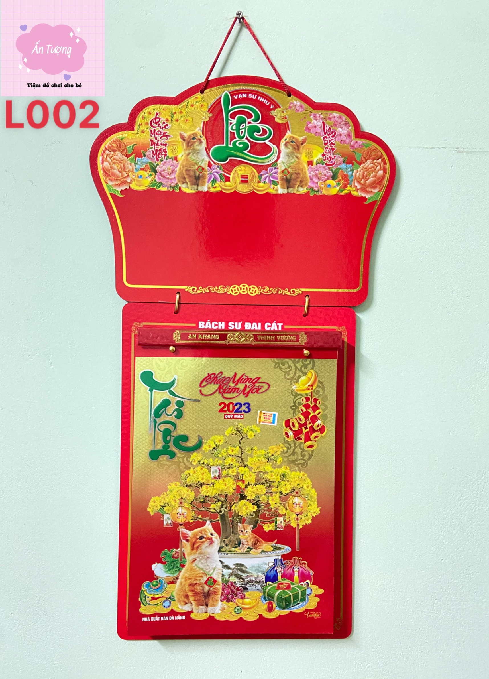 Bộ lịch Giáp Thìn 2024 - Lịch Bloc Siêu Đại - chủ đề " Bon Sai Phong Thuỷ" - L002