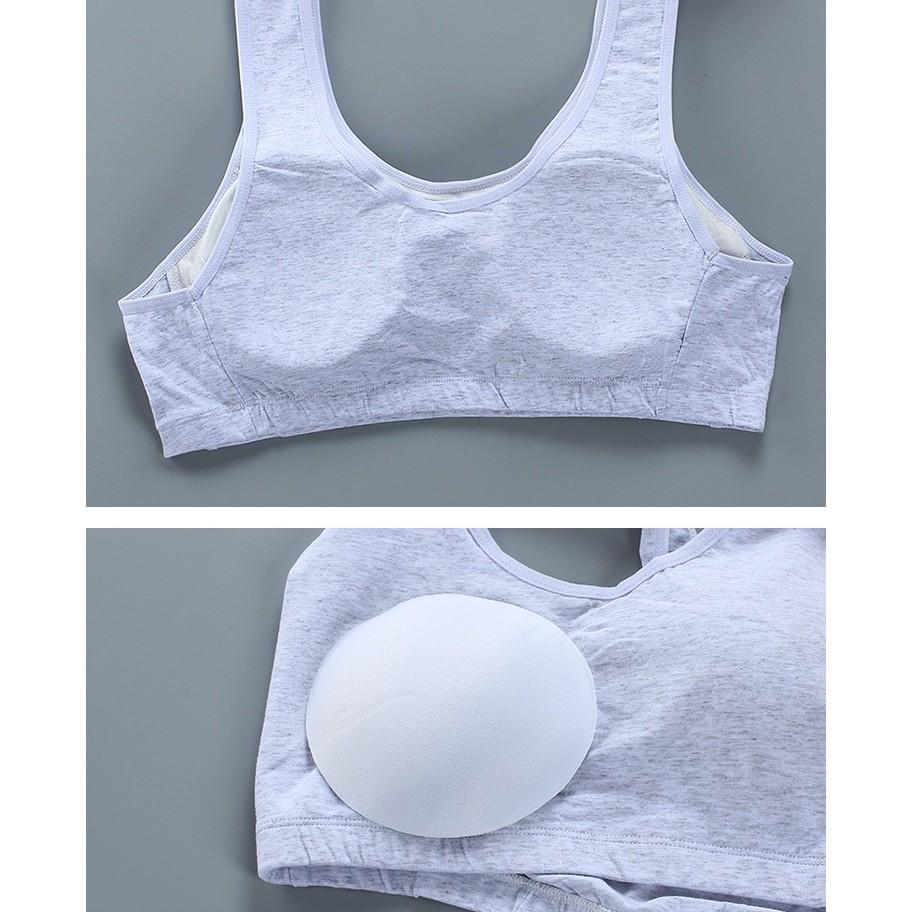 Hình ảnh Bra / Áo Lá Nữ Sinh Mút Mỏng 50-65kg Xuất Hàn ( AL : 195 ) Hàng Loại Đep.