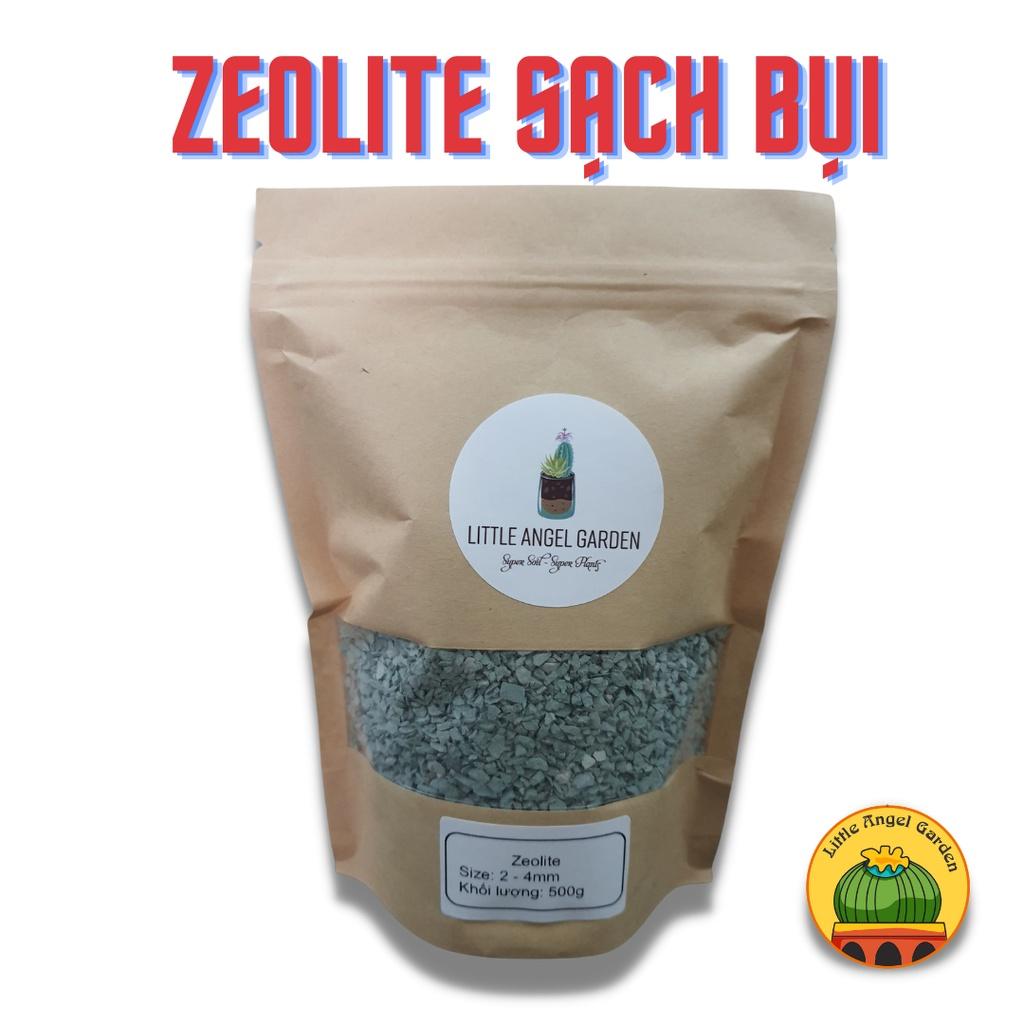 Đá khoáng Zeolite sạch bụi size 2-4 hoặc 3-6 mm| Rải mặt và trộn giá thể sen đá, xương rồng...