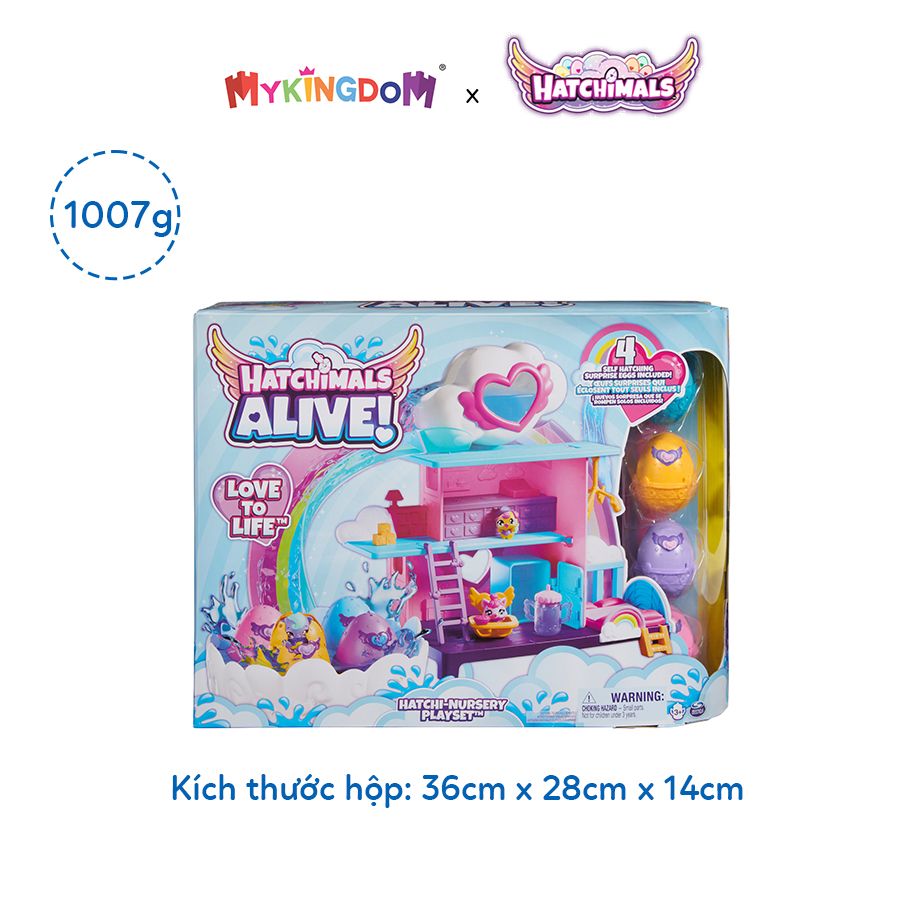 Đồ Chơi Khuôn Viên Trường Mẫu Giáo HATCHIMALS 6067631
