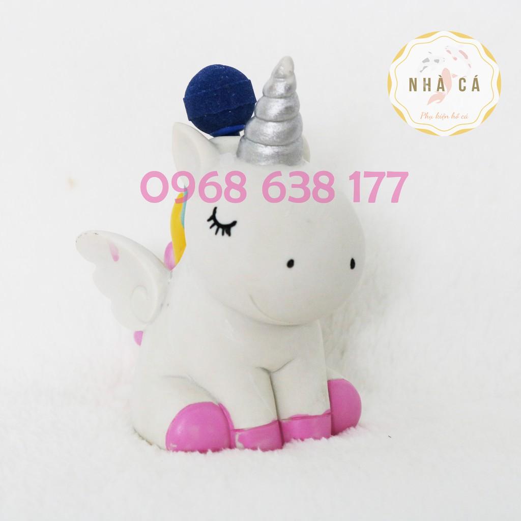 Sủi oxy hình dáng Kỳ Lân 1 sừng siêu kute-CHƯA GỒM MÁY OXY
