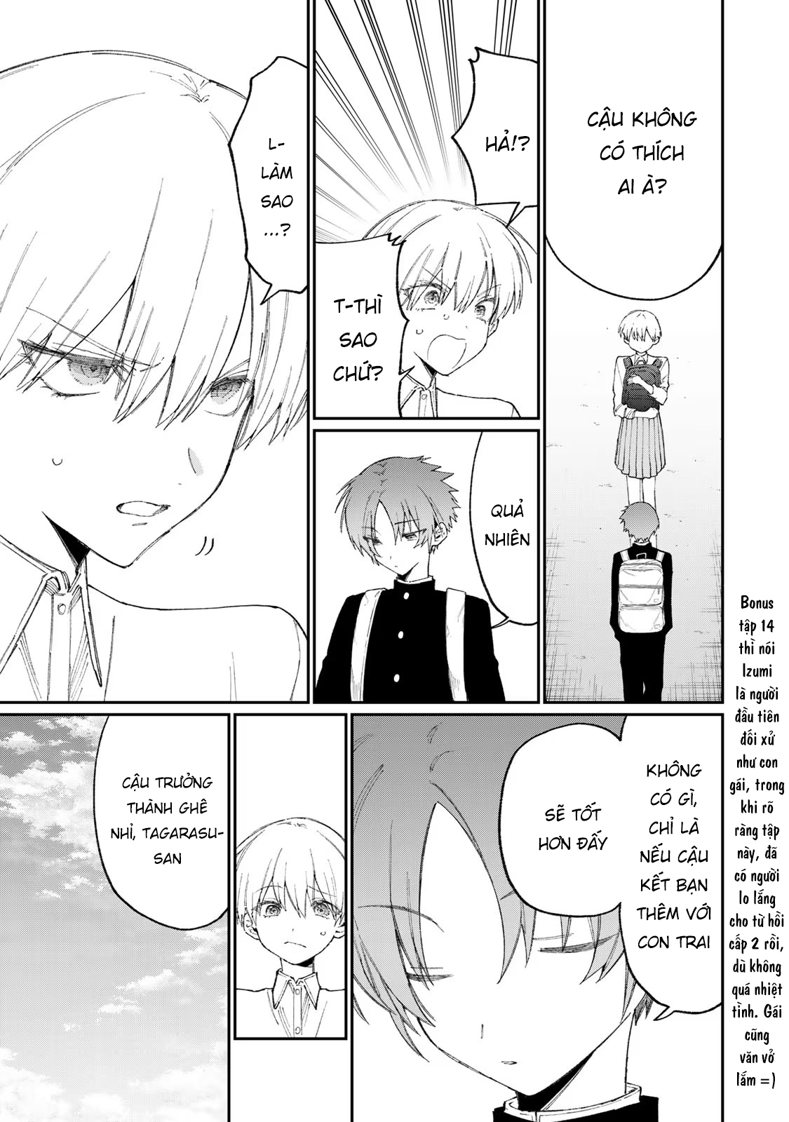 bạn gái tôi không chỉ dễ thương... chapter 133.5 11