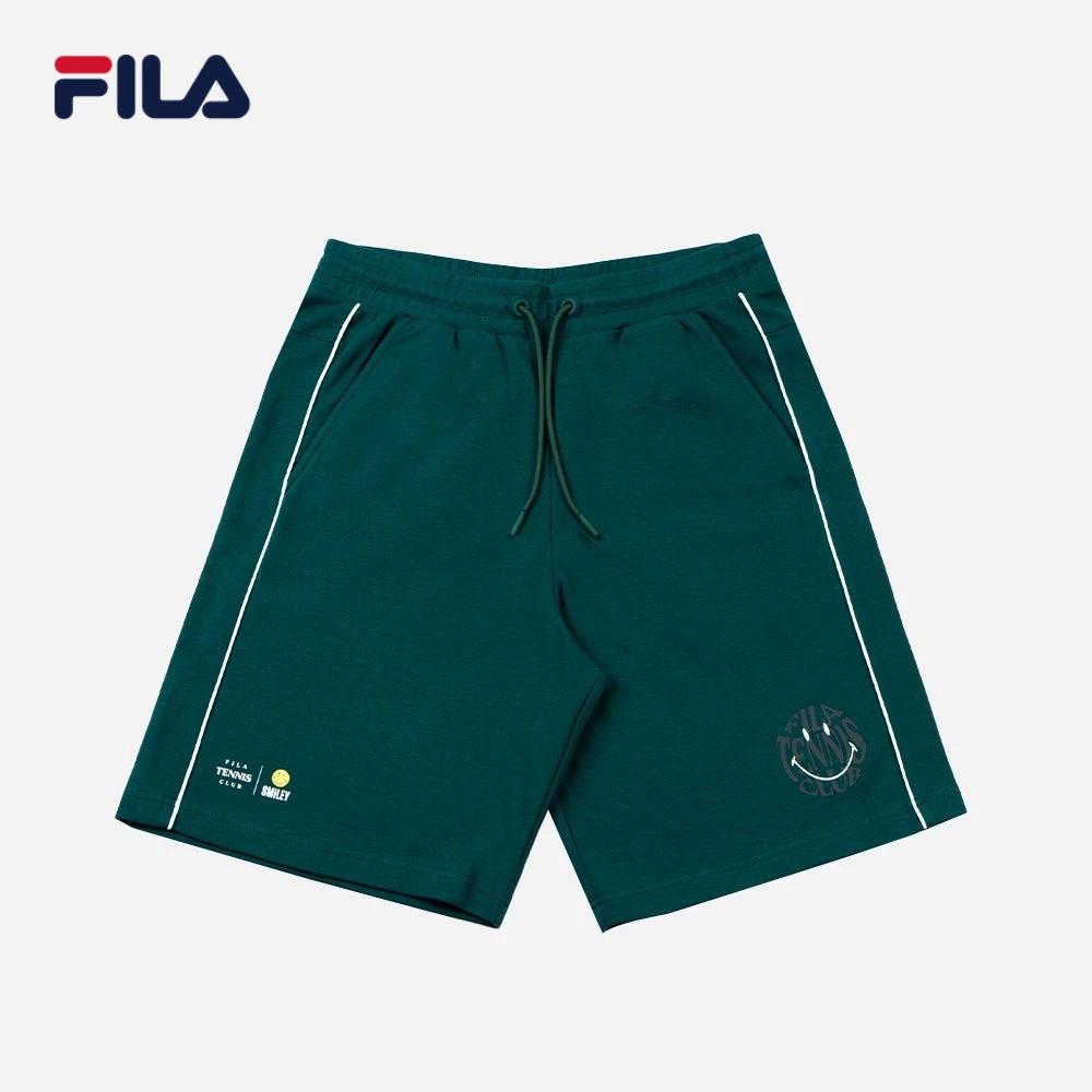 Quần ngắn thể thao unisex Fila Tennis Club X Smiley - FW2HPF4S13X-DGR