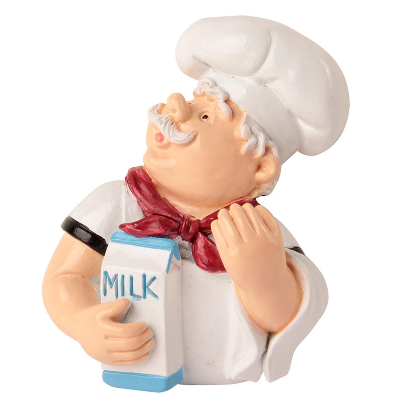 Chef Pattern Cable Clip Hook Wire Management Creative Self Adhesive Hanger