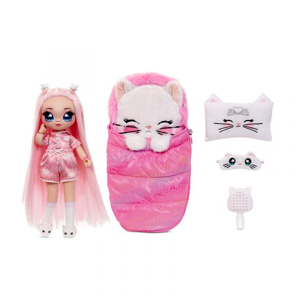 Đồ Chơi NA NA NA Búp Bê Tuổi Teen Và Bữa Tiệc Ngủ Đáng Yêu 577423EUC