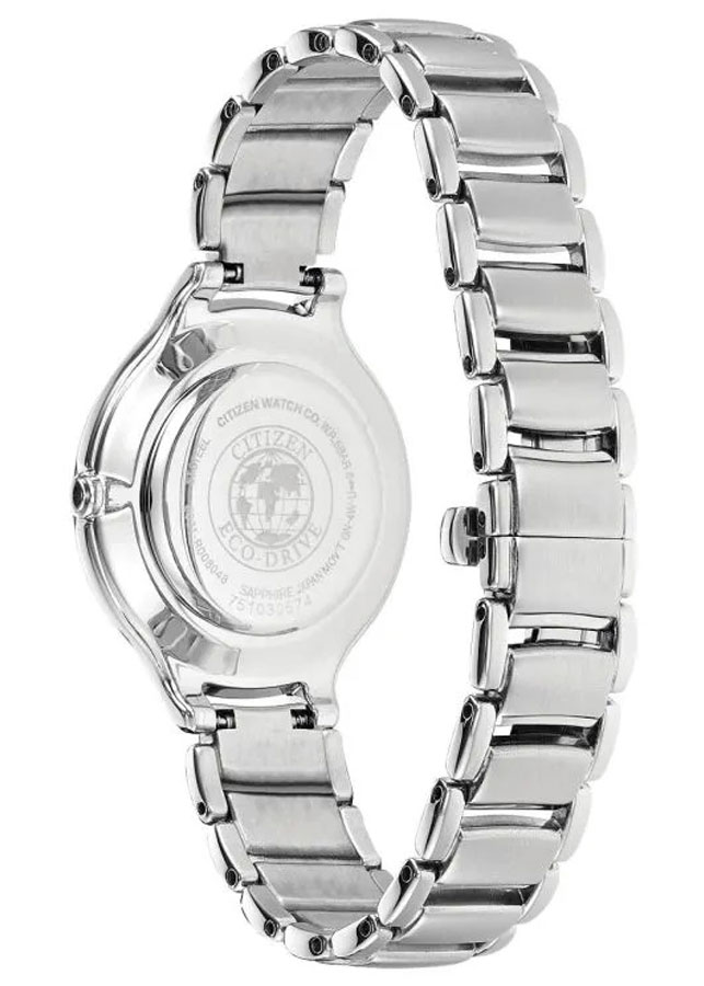 Đồng Hồ Nữ Citizen Dây Thép Không Gỉ EM0550-83N - Mặt Xà Cừ