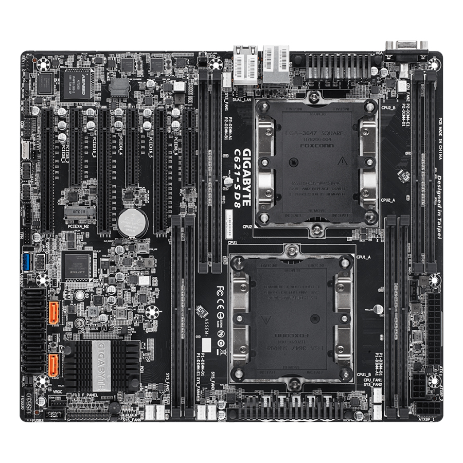 Bo mạch chủ - Mainboard Gigabyte C621-SD8