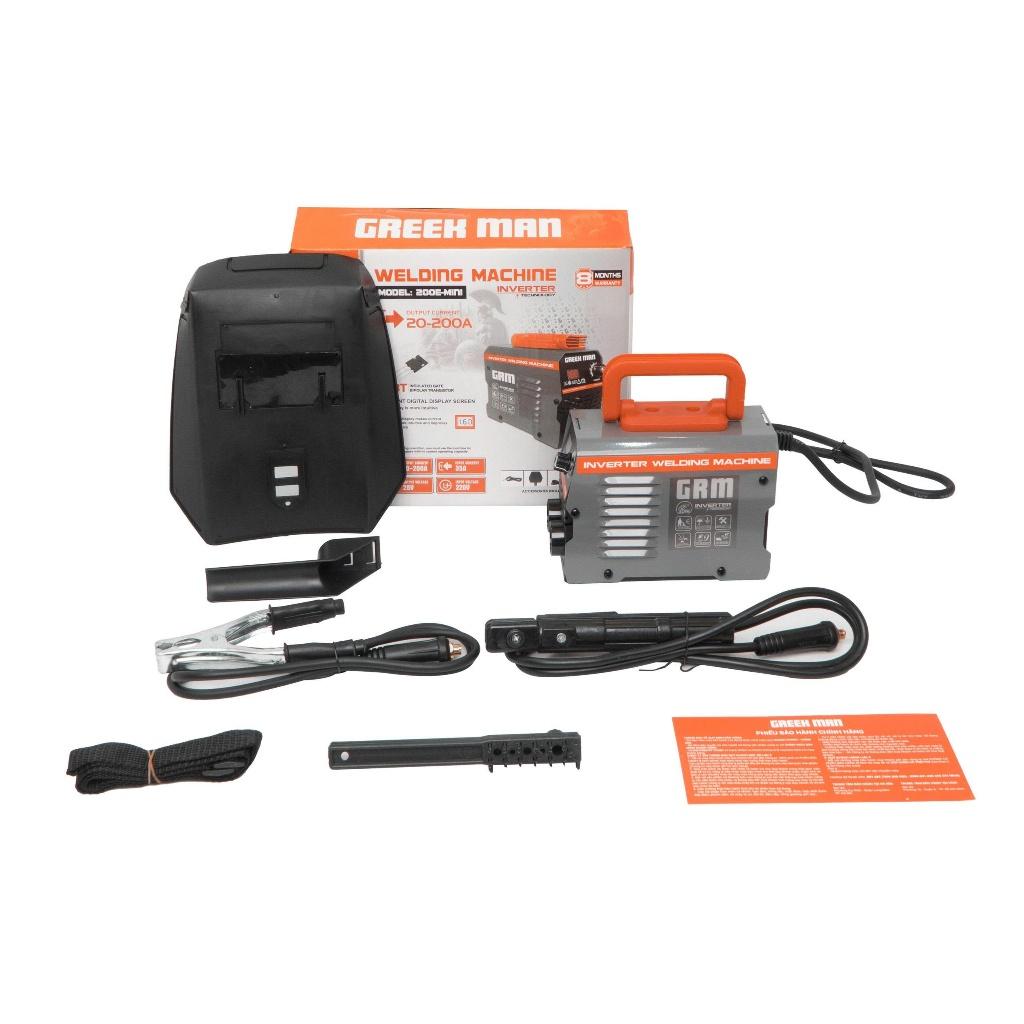 MÁY HÀN ĐIỆN TỬ GREEKMAN 3.2MM 200E-MINI GREEKMAN -HÀNG CHÍNH HÃNG 200E-MINI GREEKMAN -HÀNG CHÍNH HÃNG