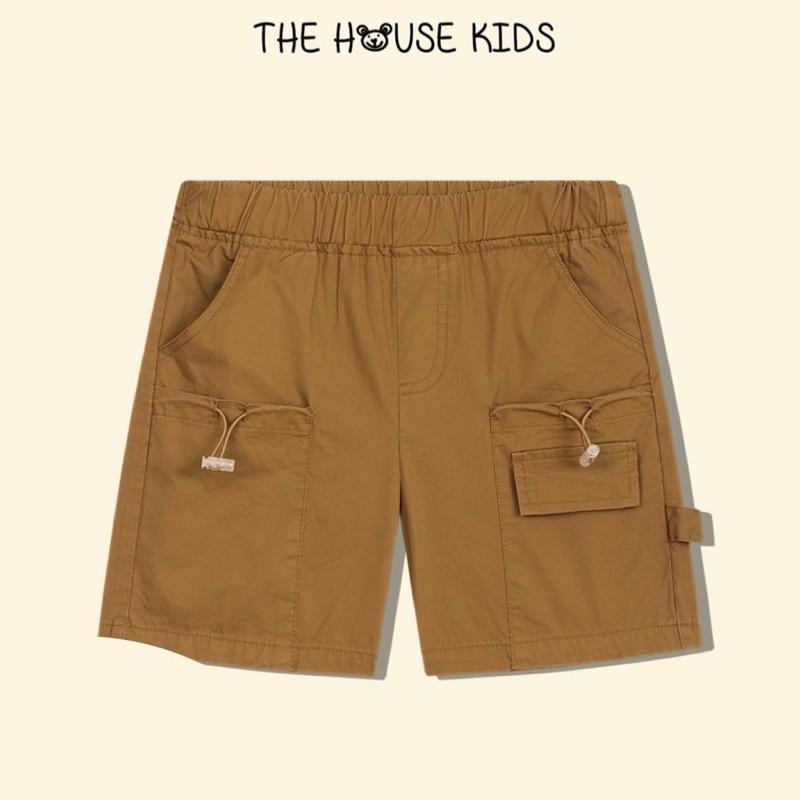 Quần Đùi Bé Trai CC THE HOUSE KIDS Dây Rút Trắng