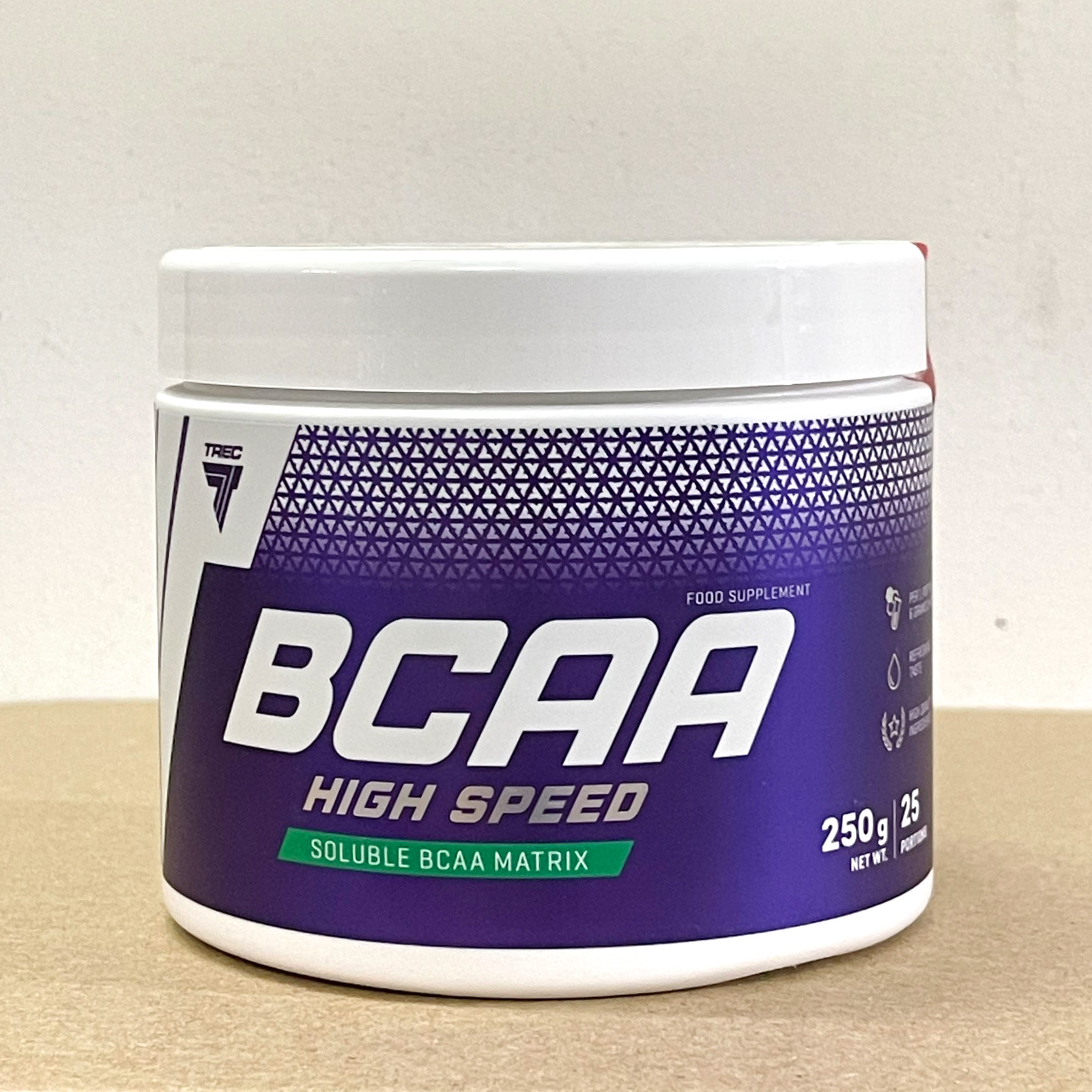 BCAA High Speed siêu hồi phục TREC hộp 250g hỗ trợ tăng sức bền, sức mạnh, đốt mỡ, giảm cân