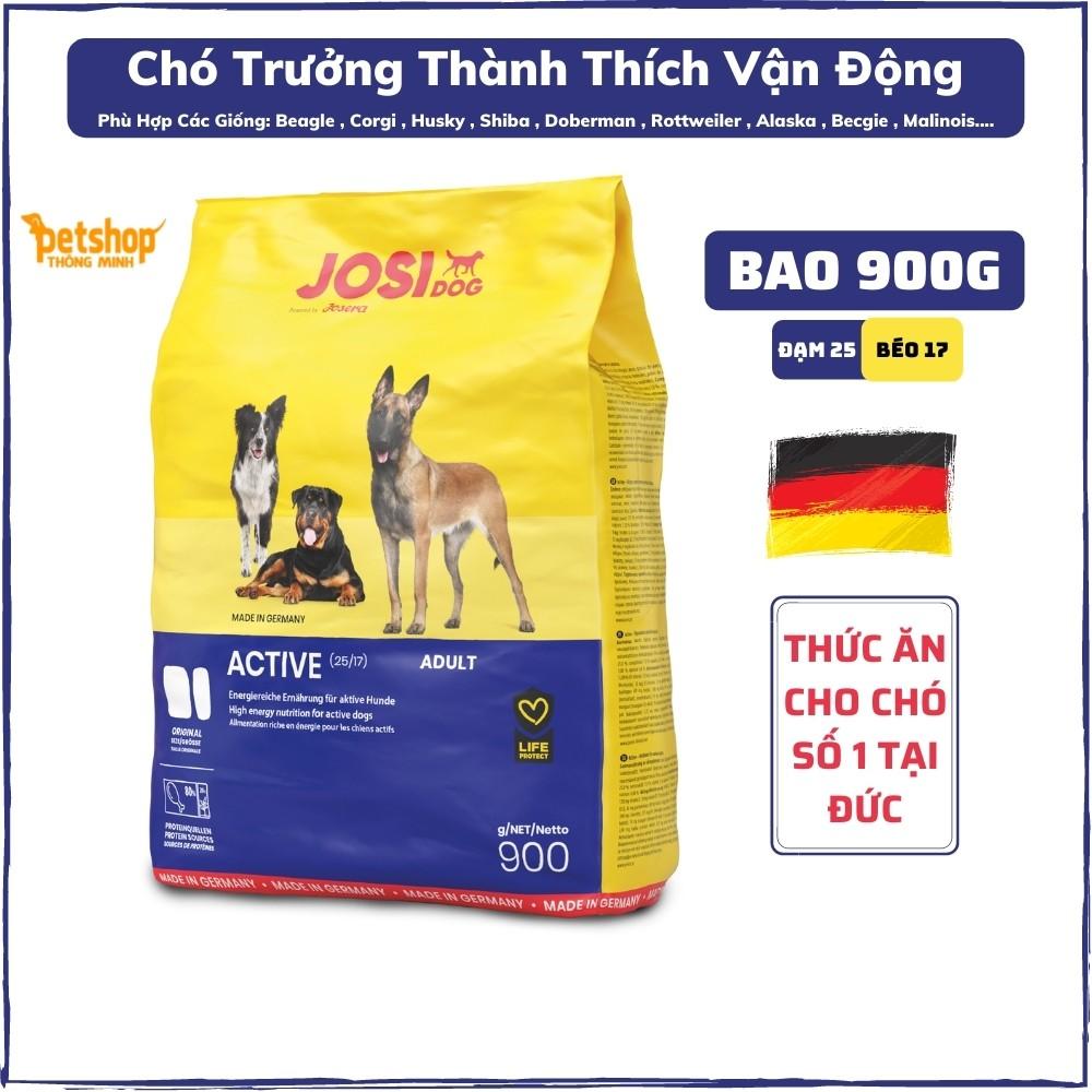 Combo 5 Gói Thức Ăn Cho Chó Size Lớn Đã Trưởng Thành - Josera JosiDog Active 900G