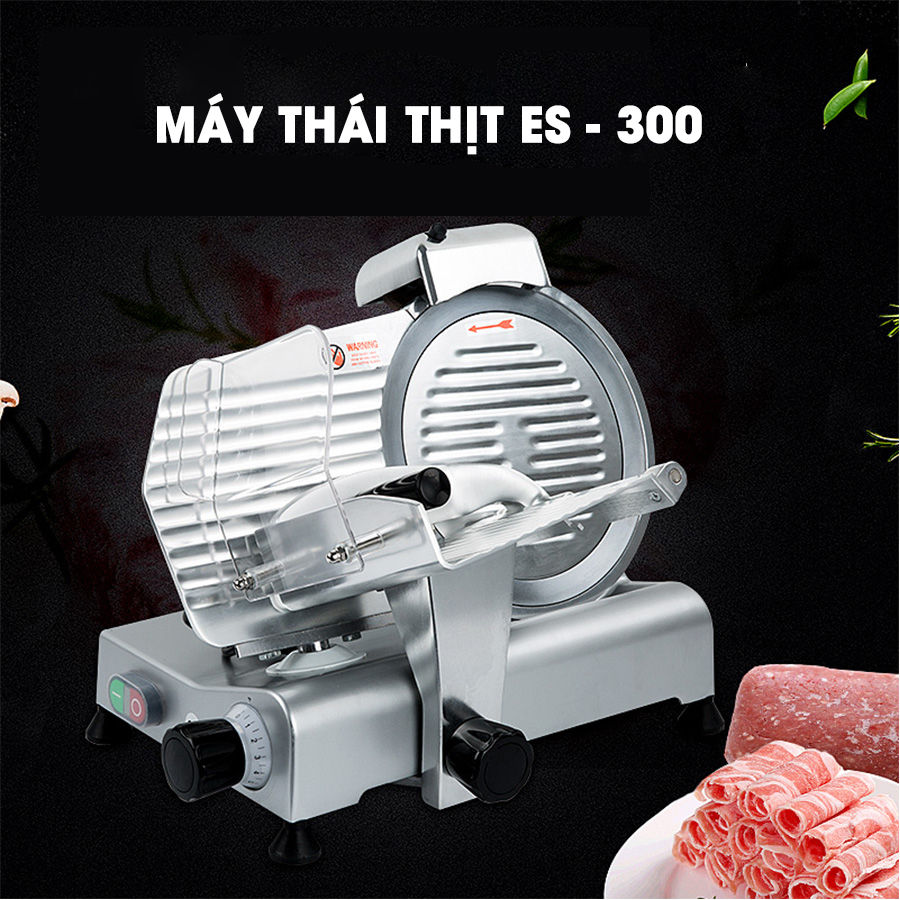 Máy Thái Thịt Đông Lạnh ES 300 NEWSUN, Thái lát Mỏng Đều Nhanh 