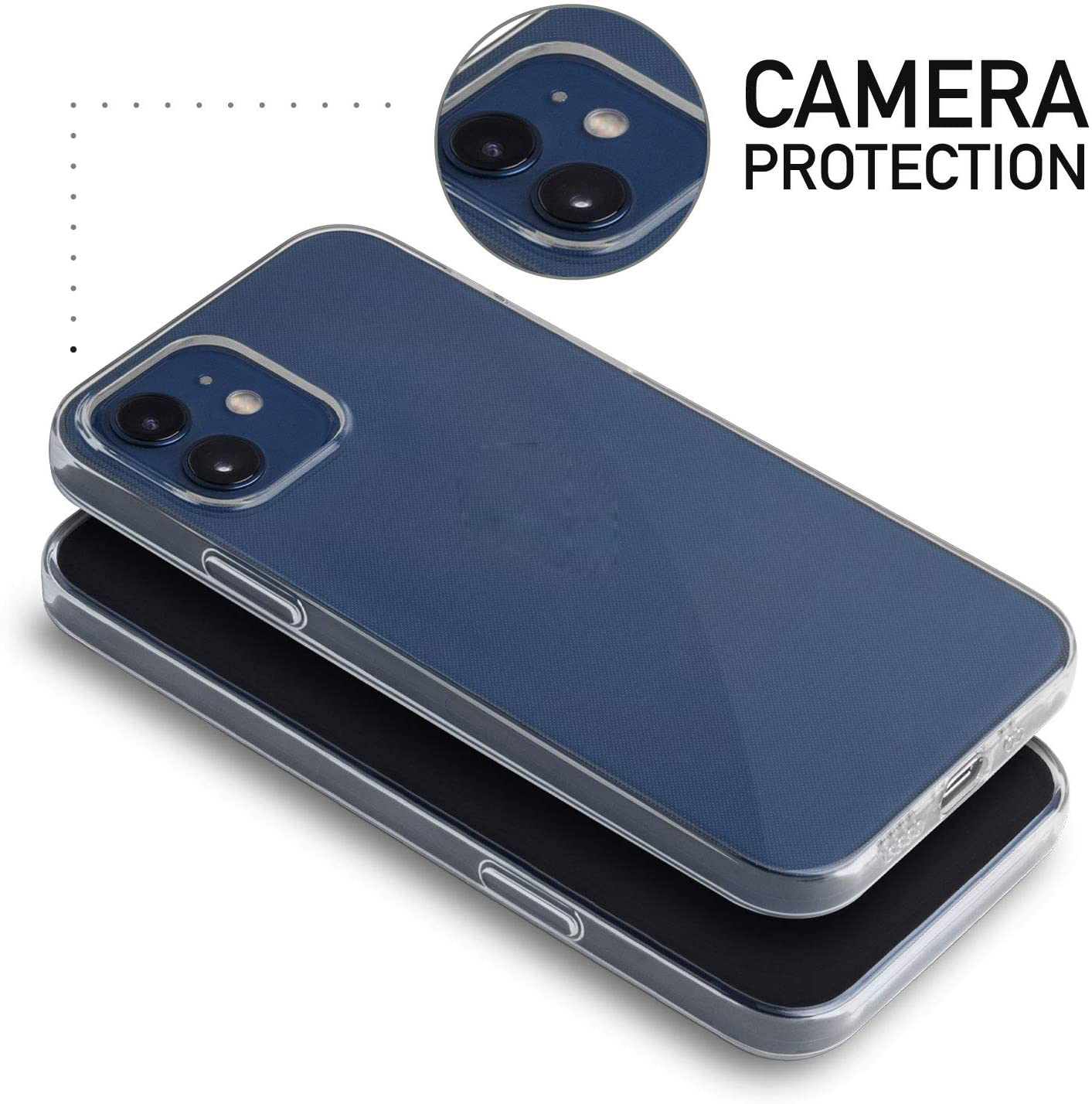 Ốp lưng dẻo silicon cho iPhone 12 Mini hiệu Ultra Thin - Hàng nhập khẩu