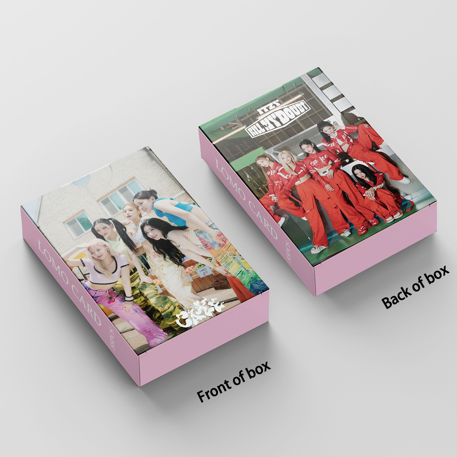 Set 55 lomo card ITZY-CAKE 2023