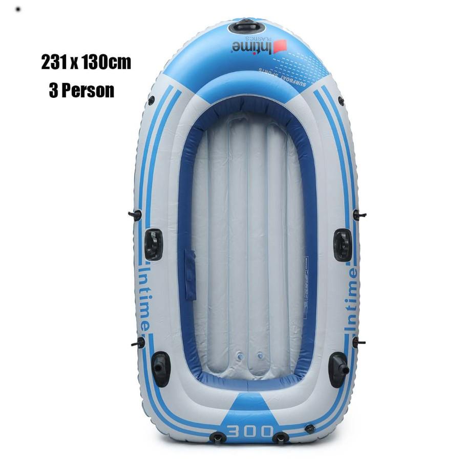 Thuyền Hơi Thể Thao Cho 3 Người full set Plastic Boats 231x130cm