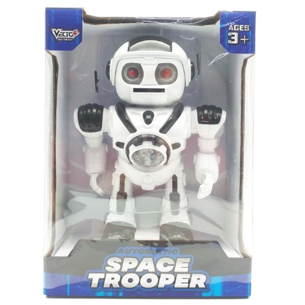 Đồ Chơi Robot Tự Động Bắn Đĩa - Vecto VT6022/BK - Màu Đen