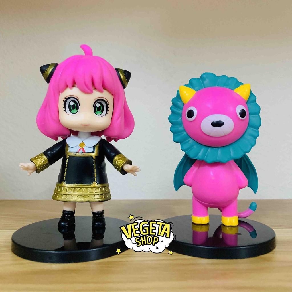 Mô hình Spy X Family Gia đình điệp viên Chibi Loid Forger Yor Forger Anya Forger Kimera Becky Blackbell - Cao 10~11cm