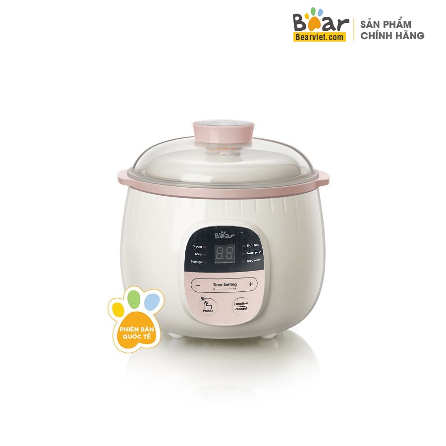 Nồi nấu chậm 0.8L Bear SUB001 – Hàng chính hãng