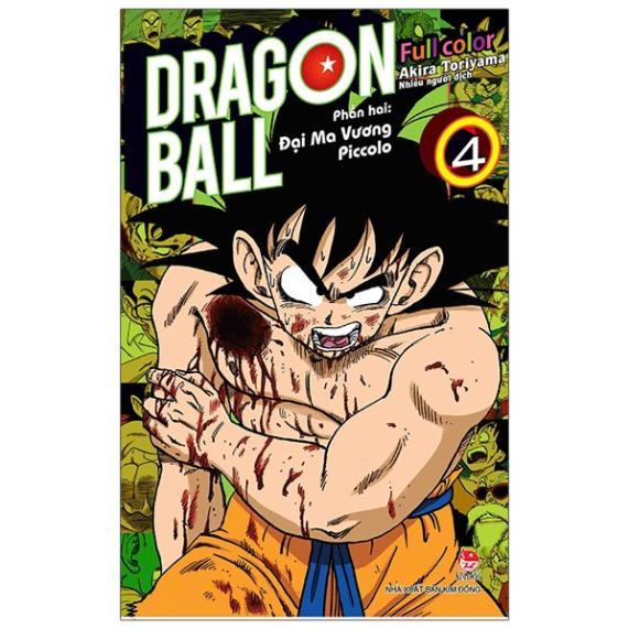 Truyện - Dragon Ball Full Color - Phần Hai - Đại Ma Vương Piccolo - Chọn Lẻ 4 Tập - Akira Toriyama - Kim Đồng