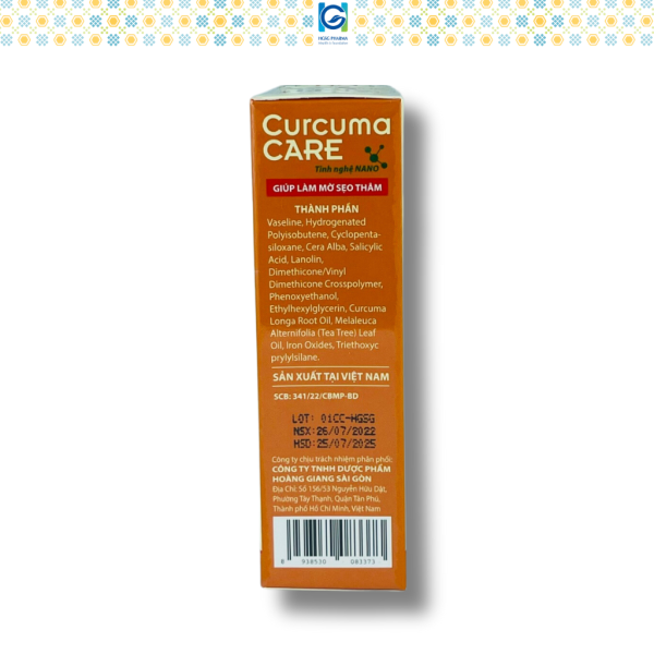 Tinh nghệ HGSG pharma NANO CURCUMA CARE
