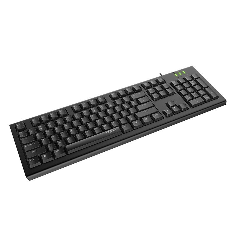Bàn phím có dây Rapoo NK1800 USB - Hàng Chính Hãng