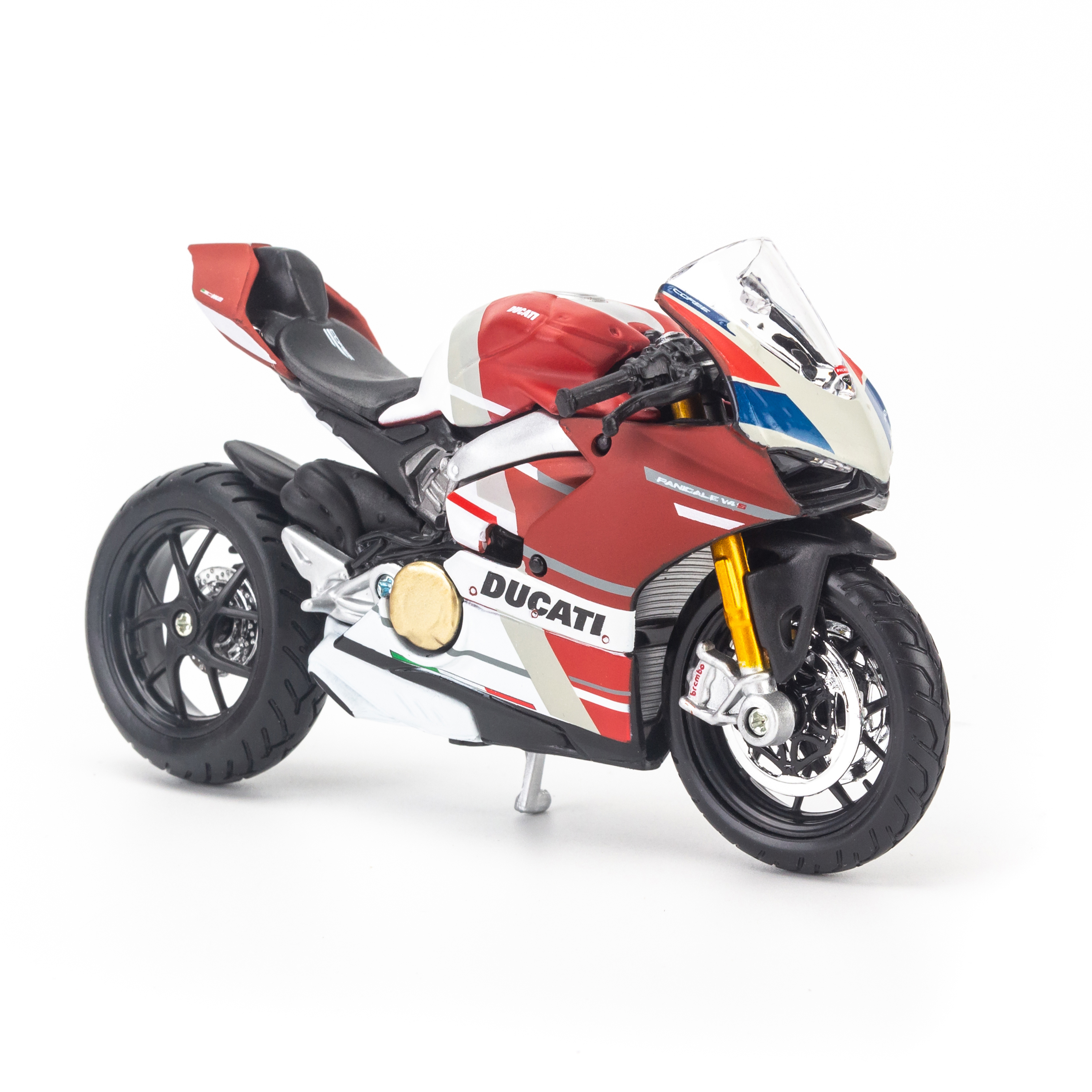 Mô hình xe mô tô Ducati Panigale V4 S Corse 1:18 Maisto 20-19132