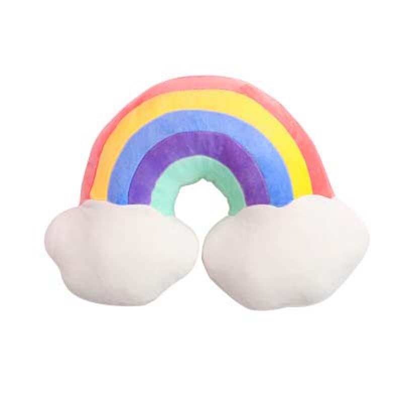 Dễ Thương Rainbow Hình Ngôi Sao Vỏ Gối Đệm Trẻ Em Trang Trí Phòng Khách Sang Trọng Cổ Gối Ngủ Văn Phòng Gối Quà Tặng Cho Trẻ Em 1 Máy Tính