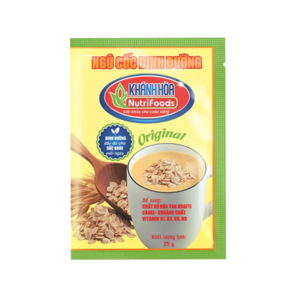 Ngũ Cốc Dinh Dưỡng Khánh Hòa NutriFoods - Bổ Sung Chất Xơ Hòa Tan, Vitamin, Khoáng Chất