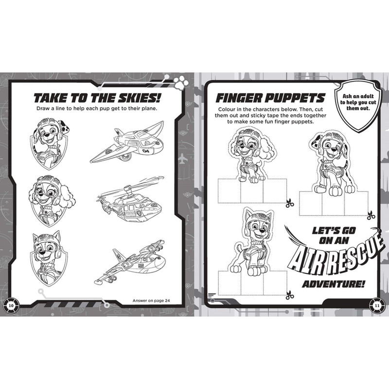 Sách Paw Patrol - Activity Fun Pack - Mission Air Rescue_Lake 1025