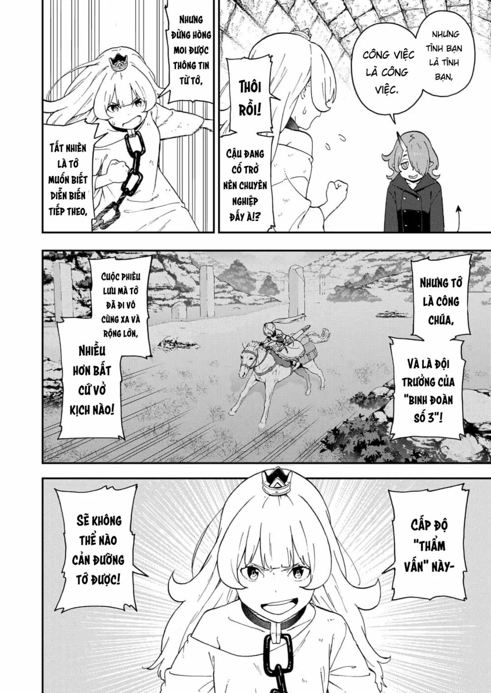 đến giờ "thẩm vấn" rồi, thưa công chúa! chapter 25 4