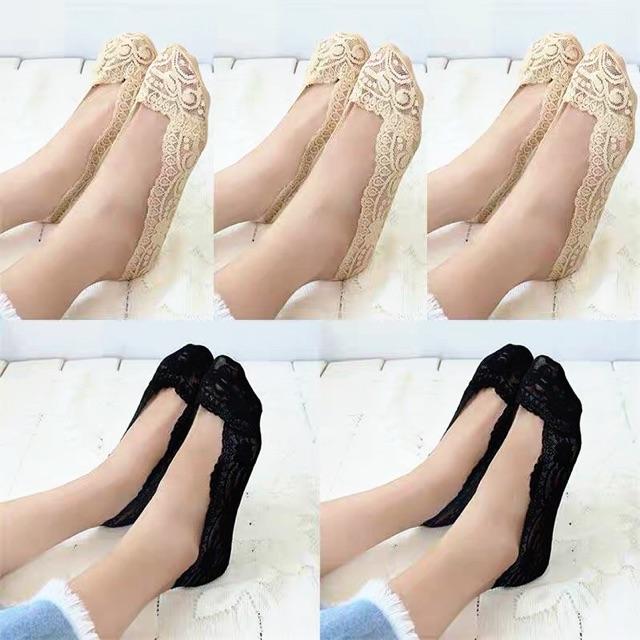 *Tất hài ren chống trơn(TBPAB,7.B2)