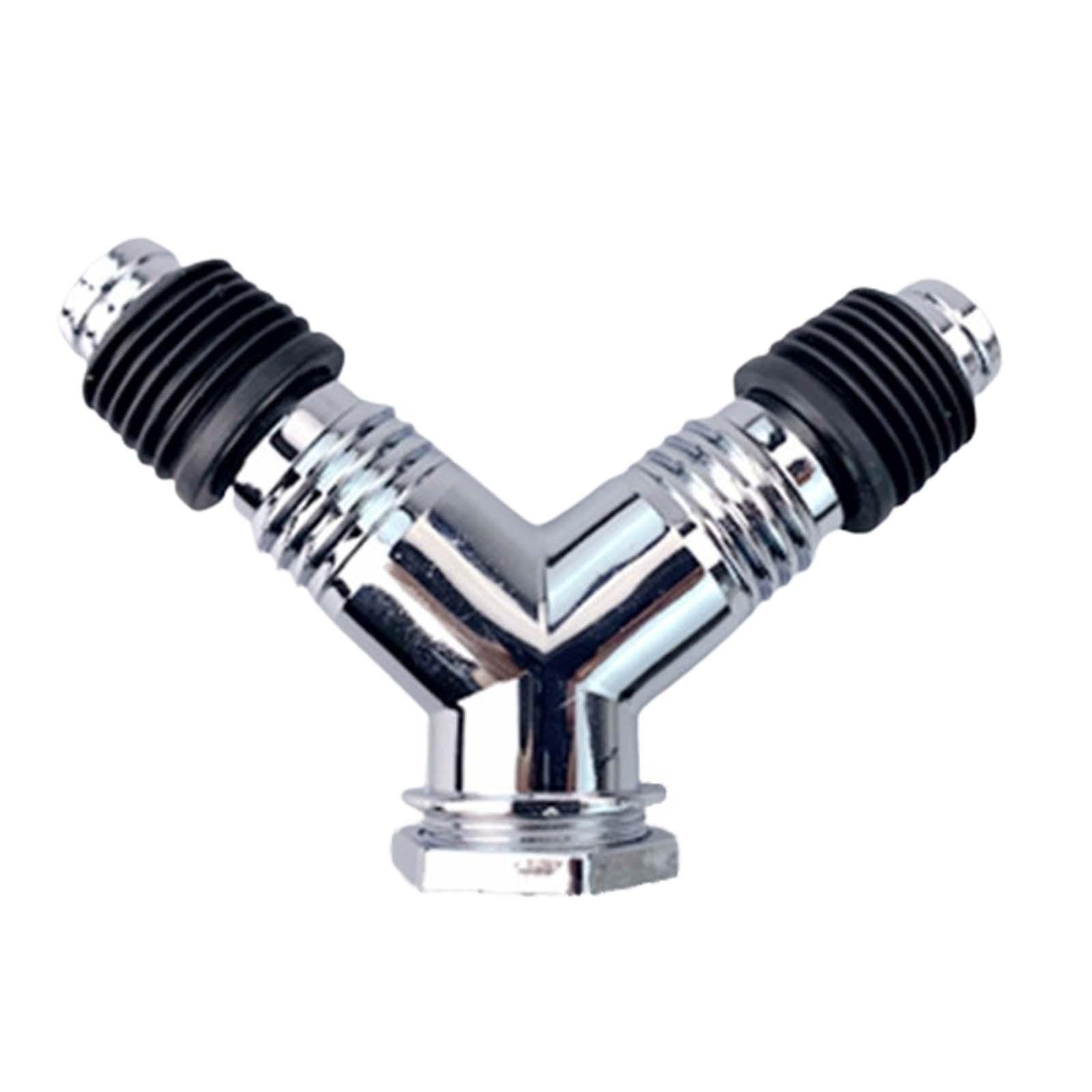 Y Pipe Connector Hose Adapter for Kitchen Washing Machine Bathroom