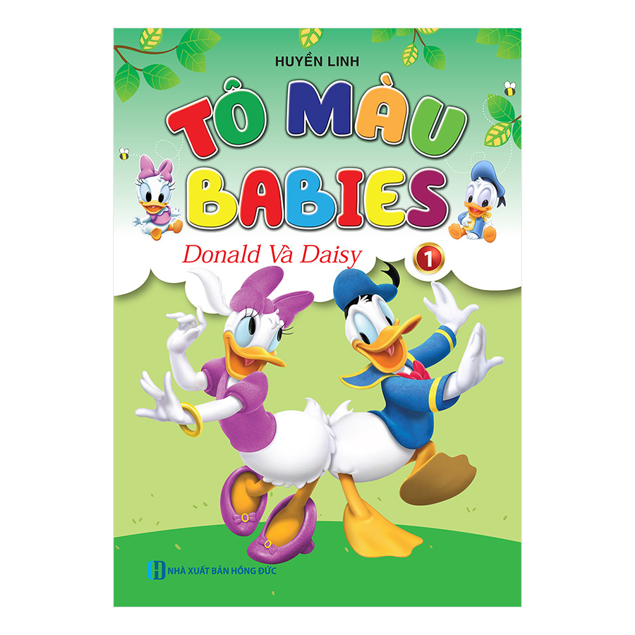 Tô Màu Babies - Donald Và Daisy