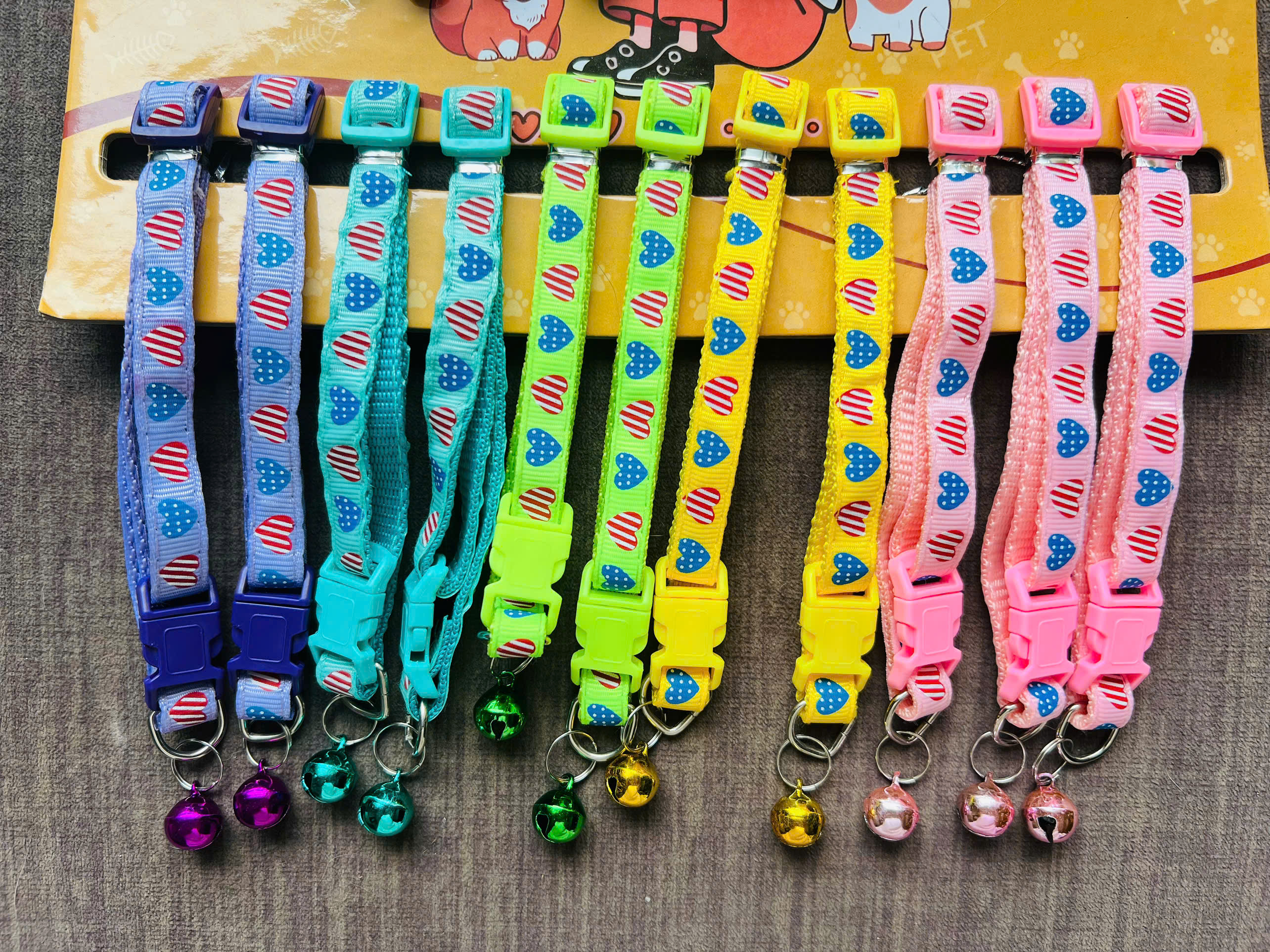 VÒNG CỔ DỄ THƯƠNG SIZE 22-30CM CHO THÚ CƯNG CHÓ MÈO