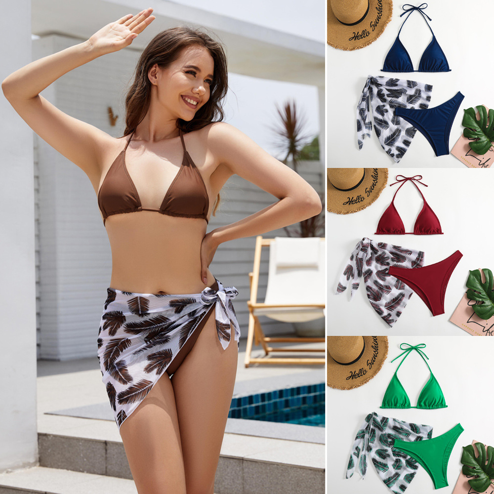 Bikini 3 mảnh rây rút gợi cảm