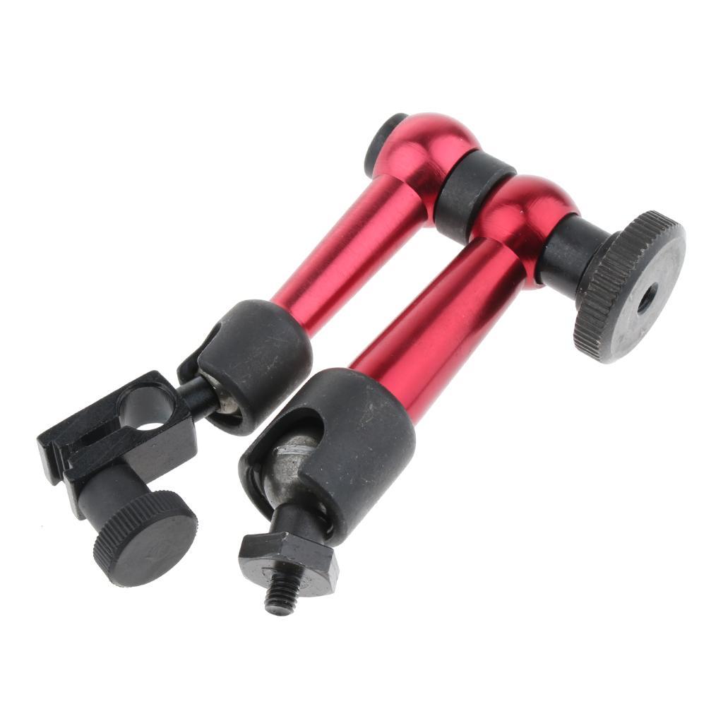 2x Metal Universal Base Holder for Lever Dial Test Indicator Gauge S