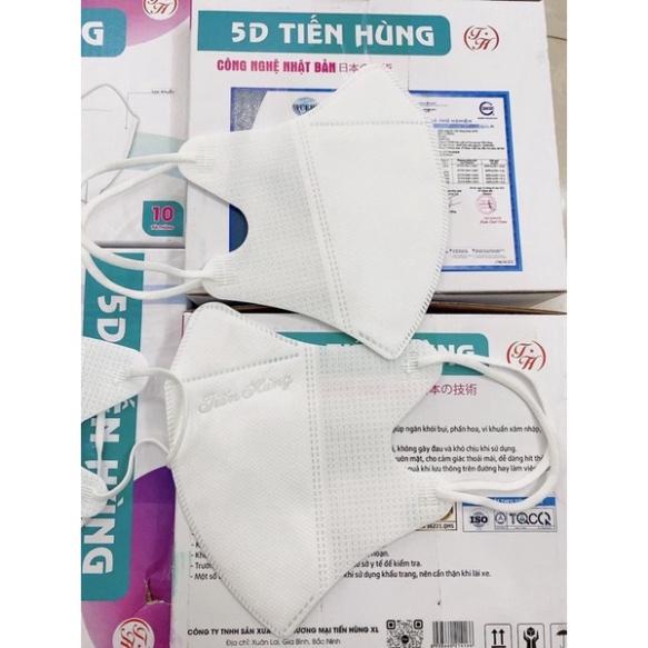 Giá siêu rẻ thùng 100 chiếc khẩu trang 5d người lớn Tiến Hùng