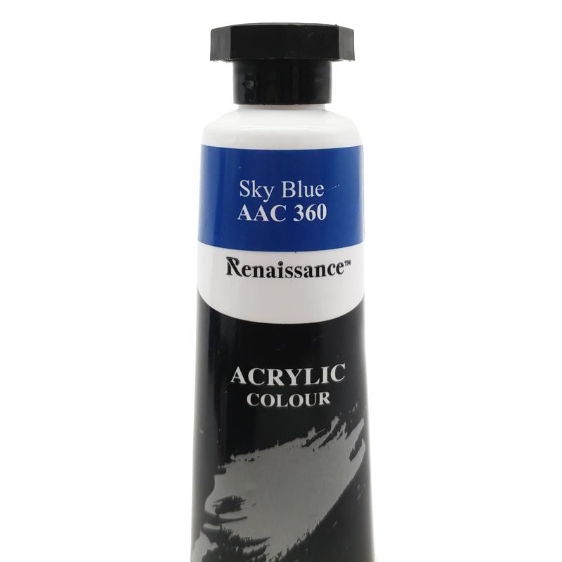 Tuýp Màu Acrylic 45 ml - Renaissance #360 - Sky Blue