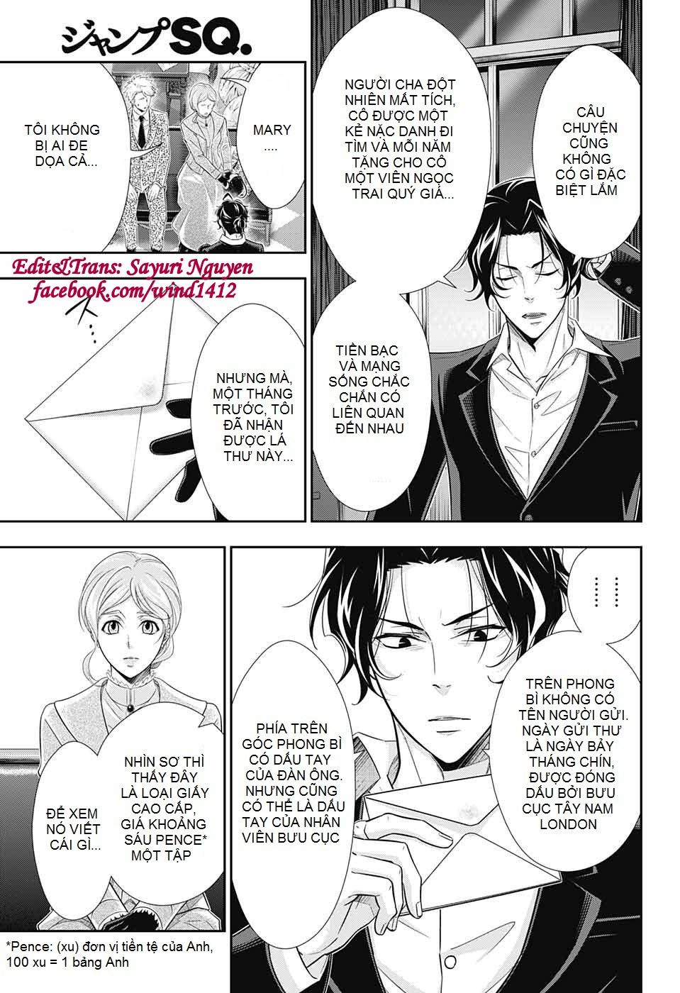 Yukoku No Moriarty Chapter 40 - Trang 23