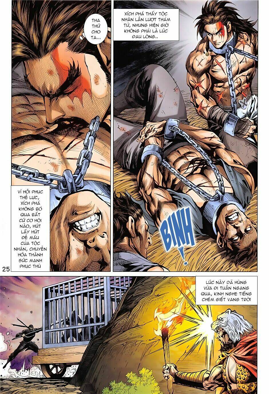 xuân thu mãnh sĩ chapter 7 25