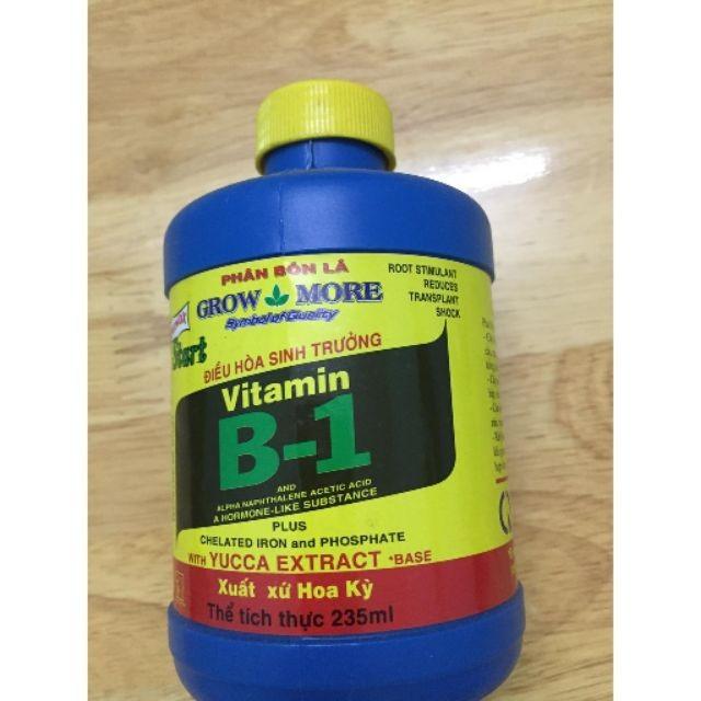 Phân bón lá vitamin B1 Mĩ Grow more dùng cho hoa lan