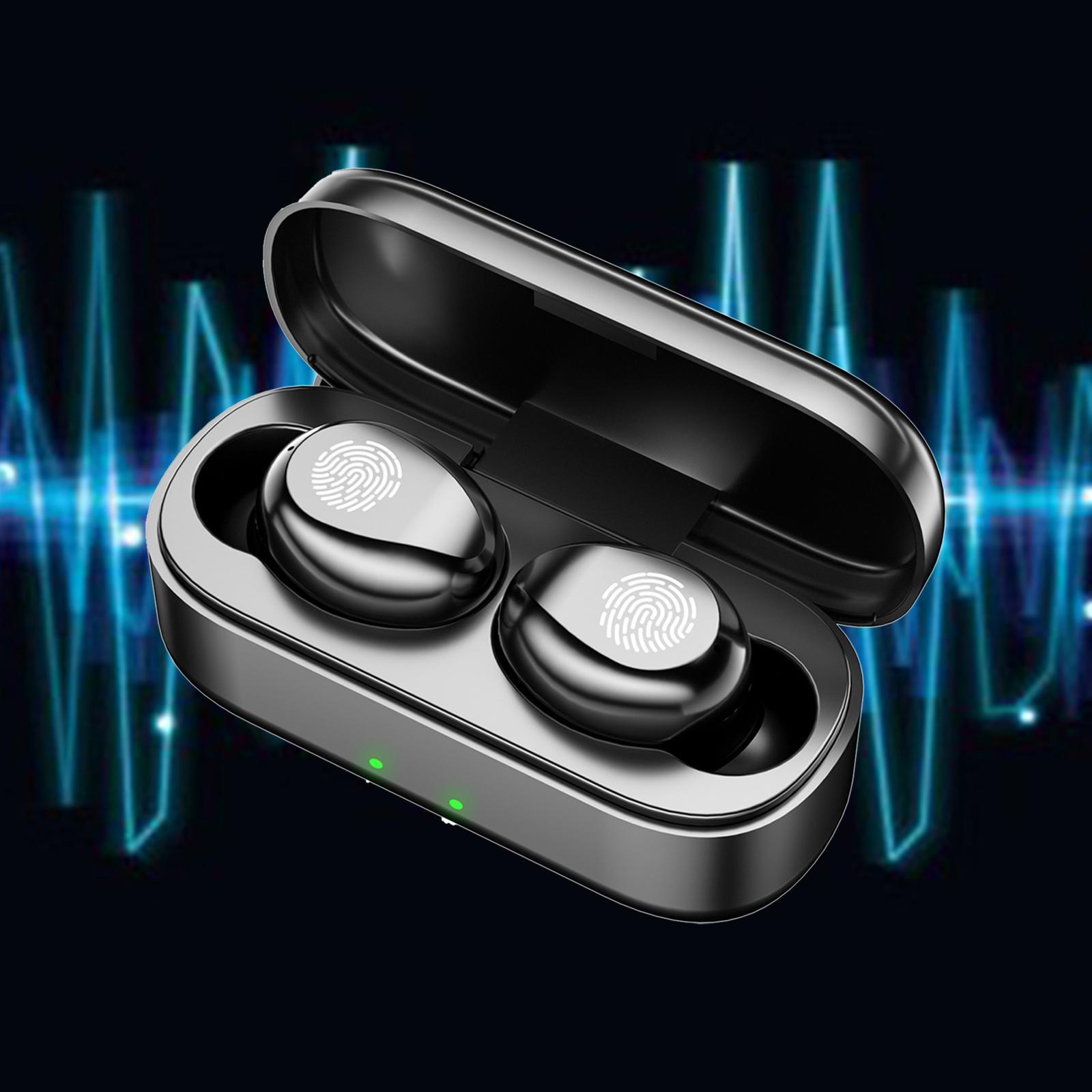 2Pcs S9 Bluetooth  Wireless Gaming Running Headset Noise Reduction