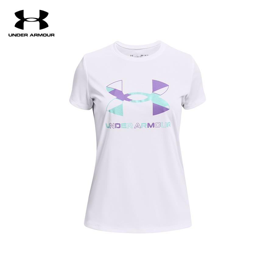 Áo thun tay ngắn bé gái Under Armour Tech Graphic Big Logo - 1363384