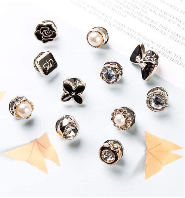 Set 10 khuy cài cúc áo