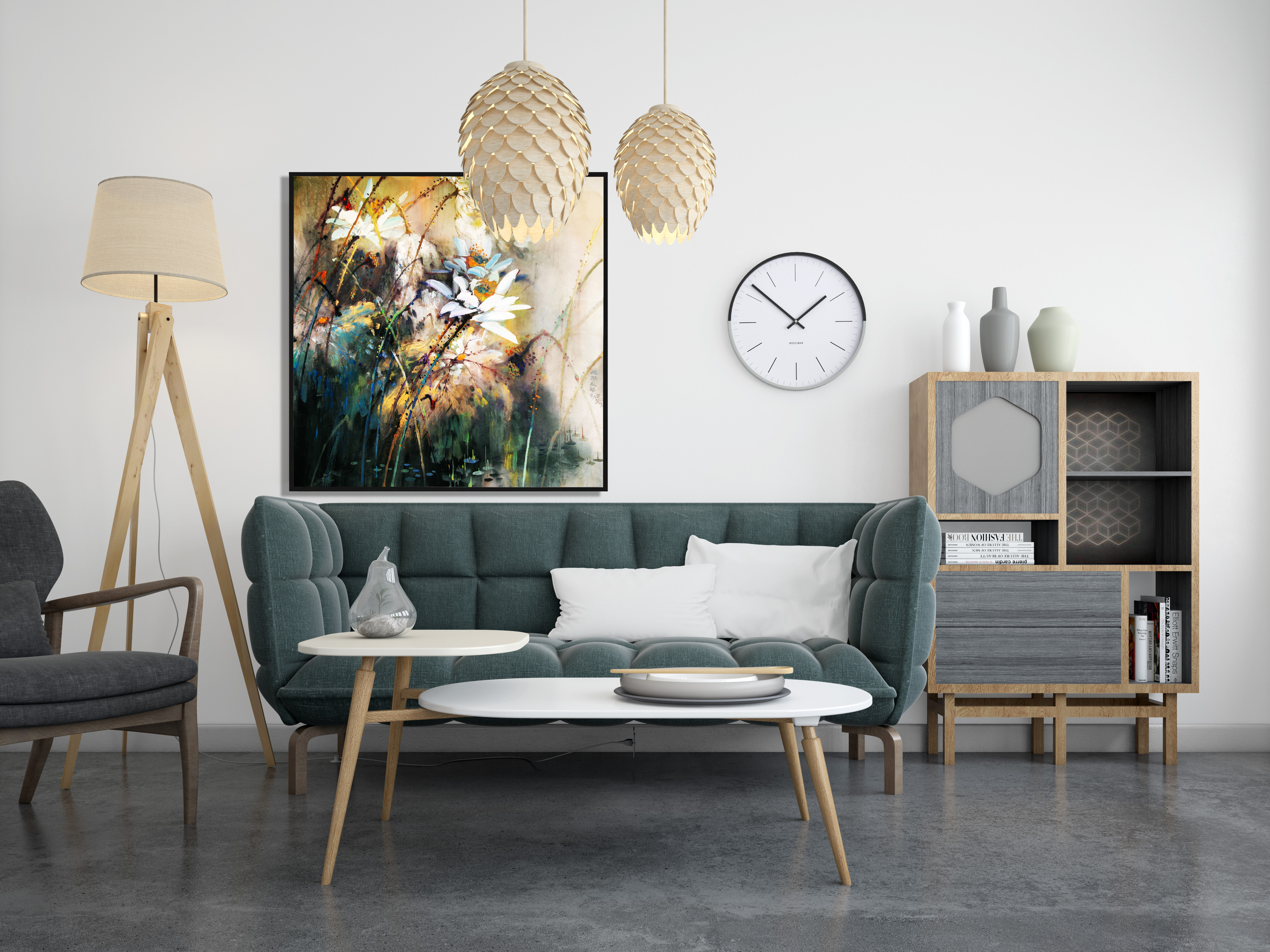 Tranh Canvas Sơn dầu Hoa Sen cao cấp. , Khung hợp nhôm chống ẩm, bền, đẹp, nhiều kích thước. Phù hợp nhiều không gian sang trọng.