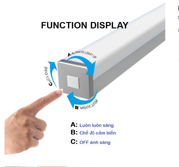 Đèn Cảm Ứng Không Dây Cao Cấp Dễ Dàng Tháo Lắp Tiện Dụng Gắn Giường, Cầu Thang, Toilet, Tủ Đồ, Tự Động Bật/Tắt Ban Đêm, Sạc Bằng USB – Đèn Ngủ Cảm Ứng Cao Cấp – Đèn LED Cảm Ứng Chính Hãng Doron