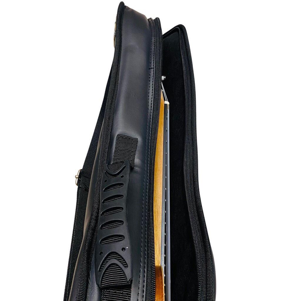 Bao (túi)da đựng đàn ukulele đủ size- bao da 3 lớp chống nước, size soprano, concert, tenor (21,23,26 inch)